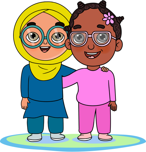 young brother and sister